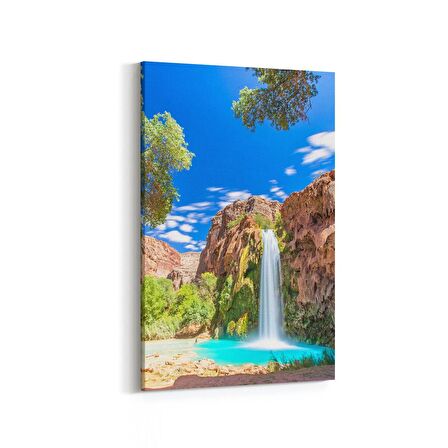 Olla 13510D Doğa / Manzara Görseli Dikey Kanvas Tablo (Ölçü: 100X150)