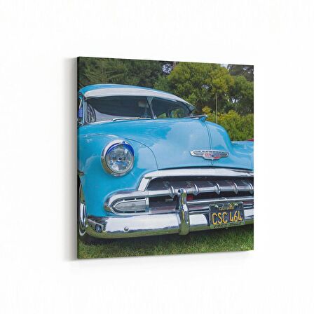 Olla 12231K Araç Görseli Kare Kanvas Tablo (Ölçü: 25X25)