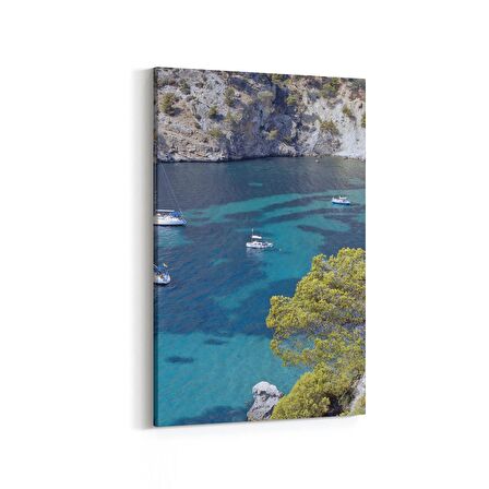 Olla 14044D Doğa / Manzara Görseli Dikey Kanvas Tablo (Ölçü: 20X30)