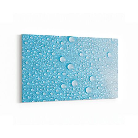 Olla 17212Y Su / Damla Görseli Yatay Kanvas Tablo (Ölçü: 90X60)