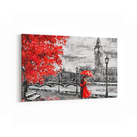 Olla 17828Y Yağlı Boya Görseli Yatay Kanvas Tablo (Ölçü: 90X60)