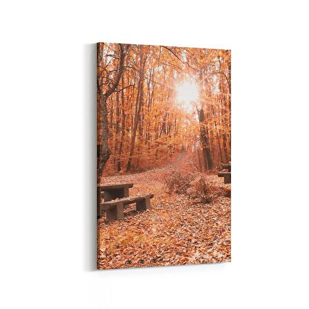 Olla 14308D Doğa / Manzara Görseli Dikey Kanvas Tablo (Ölçü: 60X90)