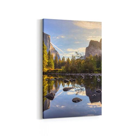 Olla 13918D Doğa / Manzara Görseli Dikey Kanvas Tablo (Ölçü: 40X60)