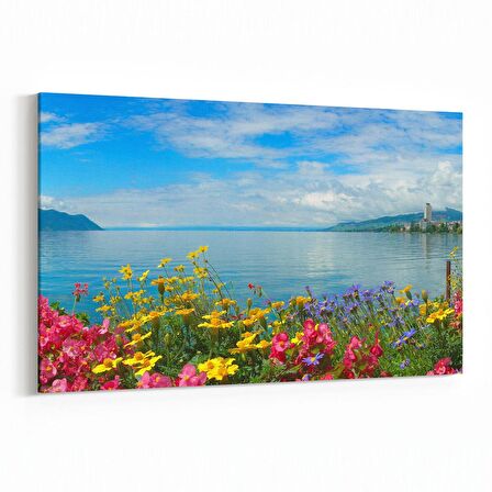 Olla 13974Y Doğa / Manzara Görseli Yatay Kanvas Tablo (Ölçü: 150X100)