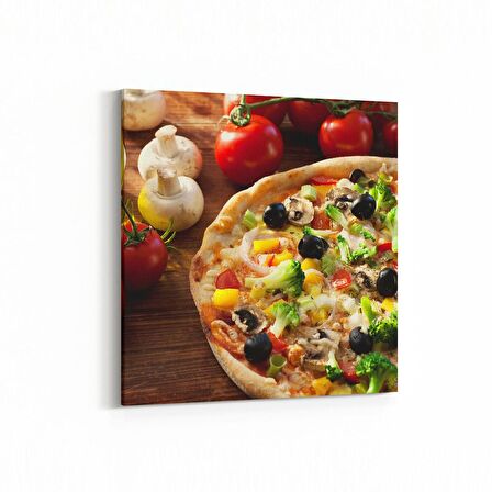 Olla 15072K Gıda Görseli Kare Kanvas Tablo (Ölçü: 60X60)