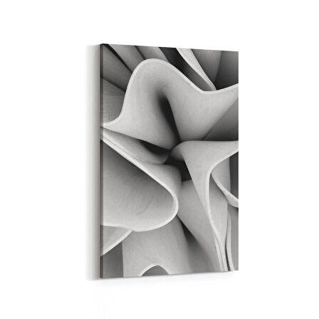Olla 10199D Abstract Görsel Dikey Kanvas Tablo (Ölçü: 60X90)