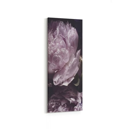 Olla 11783DI Çiçek Görseli Dikey İnce Kanvas Tablo (Ölçü: 30X90)