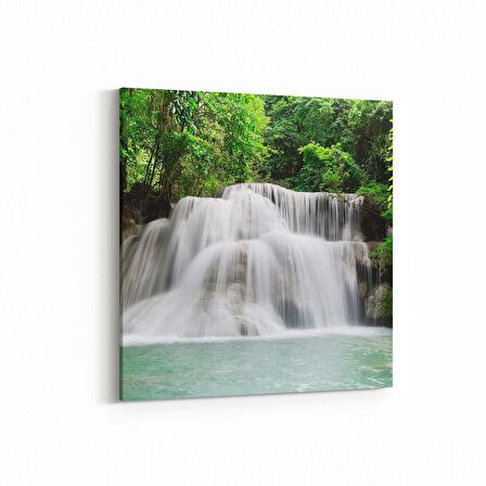 Olla 13499K Doğa / Manzara Görseli Kare Kanvas Tablo (Ölçü: 25X25)