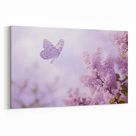 Olla 10745Y Ağaç Görseli Yatay Kanvas Tablo (Ölçü: 45X30)