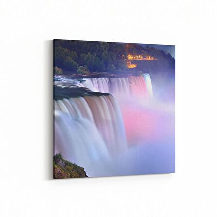 Olla 13336K Doğa / Manzara Görseli Kare Kanvas Tablo (Ölçü: 25X25)