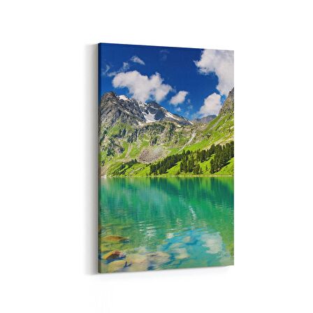 Olla 13804D Doğa / Manzara Görseli Dikey Kanvas Tablo (Ölçü: 70X105)