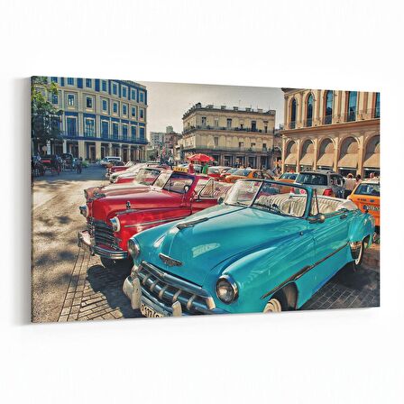 Olla 12336Y Araç Görseli Yatay Kanvas Tablo (Ölçü: 70X50)