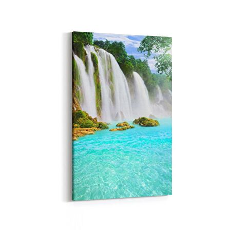 Olla 14375D Doğa / Manzara Görseli Dikey Kanvas Tablo (Ölçü: 60X90)