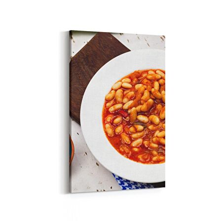 Olla 15269D Gıda Görseli Dikey Kanvas Tablo (Ölçü: 60X90)