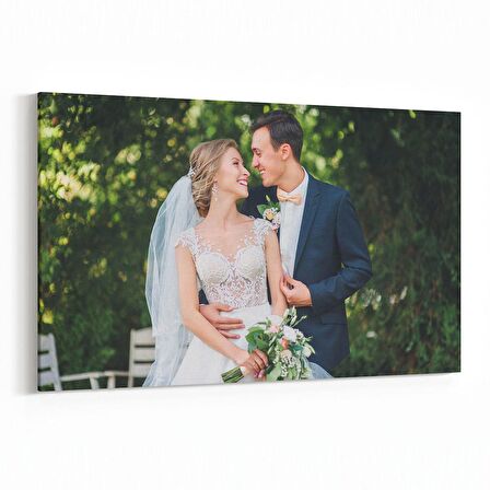 Olla 16754Y Model / Manken Görseli Yatay Kanvas Tablo (Ölçü: 120X80)