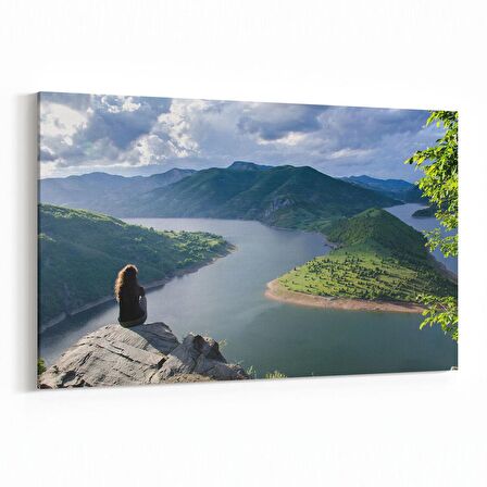 Olla 14030Y Doğa / Manzara Görseli Yatay Kanvas Tablo (Ölçü: 90X60)