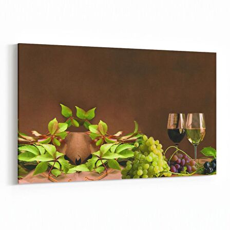 Olla 15041Y Gıda Görseli Yatay Kanvas Tablo (Ölçü: 70X50)
