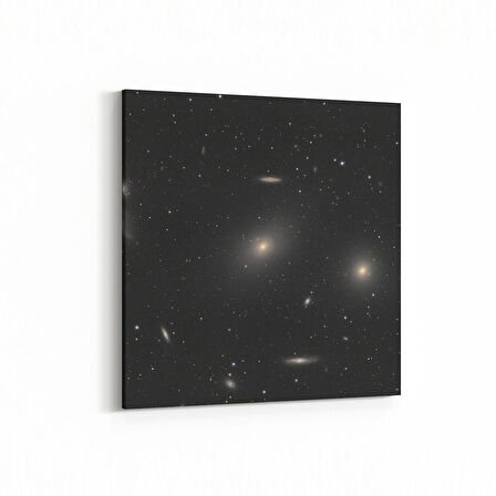 Olla 17620K Uzay Görseli Kare Kanvas Tablo (Ölçü: 25X25)