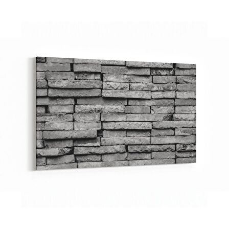 Olla 17391Y Taş / Tuğla Görseli Yatay Kanvas Tablo (Ölçü: 45X30)