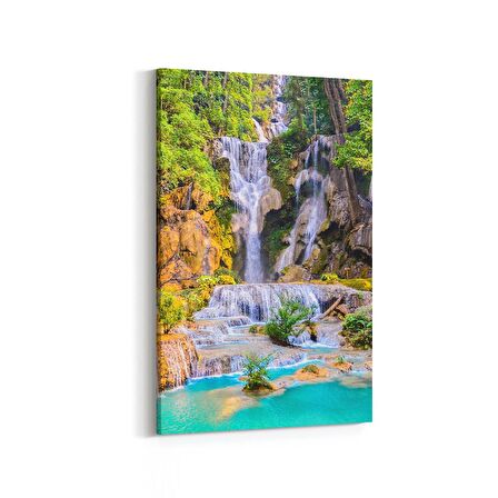 Olla 13199D Doğa / Manzara Görseli Dikey Kanvas Tablo (Ölçü: 60X90)