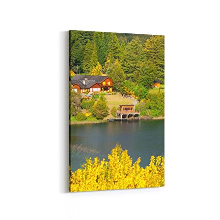 Olla 14546D Doğa / Manzara Görseli Dikey Kanvas Tablo (Ölçü: 100X150)