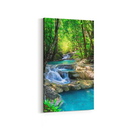 Olla 13912DD Doğa / Manzara Görseli Dikey Dar Kanvas Tablo (Ölçü: 60X120)