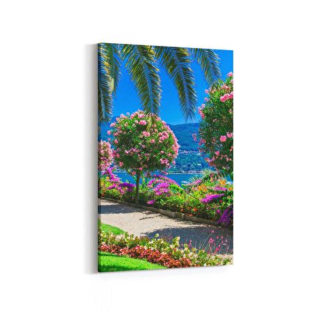 Olla 13443D Doğa / Manzara Görseli Dikey Kanvas Tablo (Ölçü: 60X90)
