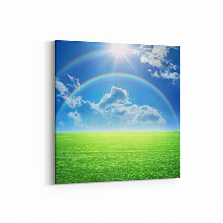 Olla 14478K Doğa / Manzara Görseli Kare Kanvas Tablo (Ölçü: 25X25)