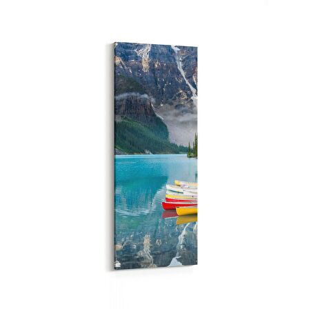 Olla 14210DI Doğa / Manzara Görseli Dikey İnce Kanvas Tablo (Ölçü: 40X120)