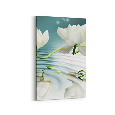 Olla 17056D Spa / Masaj Görseli Dikey Kanvas Tablo (Ölçü: 20X30)