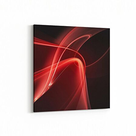 Olla 10283K Abstract Görsel Kare Kanvas Tablo (Ölçü: 30X30)
