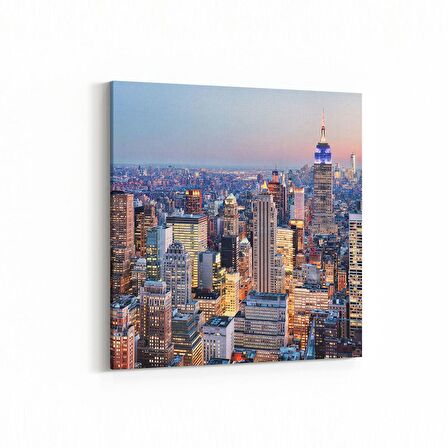 Olla 18581K Yapı Görseli Kare Kanvas Tablo (Ölçü: 30X30)