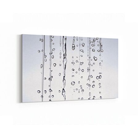 Olla 17287Y Su / Damla Görseli Yatay Kanvas Tablo (Ölçü: 30X20)