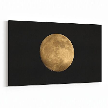 Olla 14858Y Gece Gökyüzü Görseli Yatay Kanvas Tablo (Ölçü: 45X30)