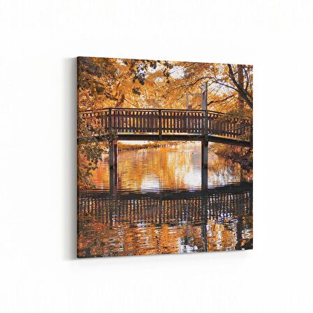 Olla 13586K Doğa / Manzara Görseli Kare Kanvas Tablo (Ölçü: 30X30)