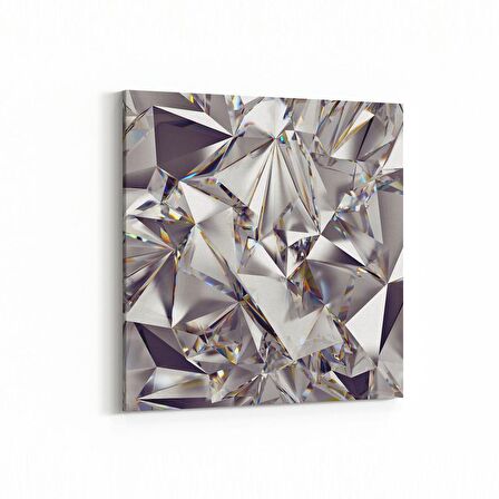 Olla 10091K Abstract Görsel Kare Kanvas Tablo (Ölçü: 25X25)