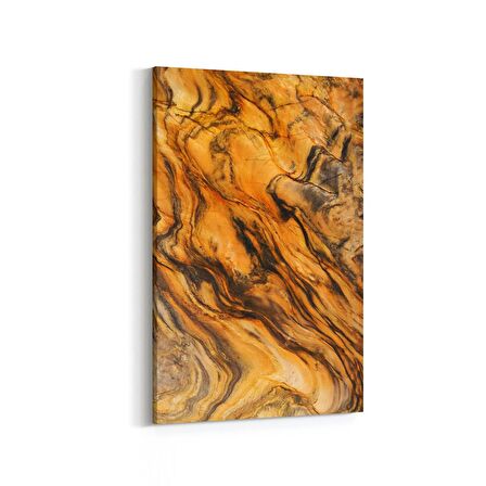 Olla 16651D Mermer Desen Görsel Dikey Kanvas Tablo (Ölçü: 100X150)