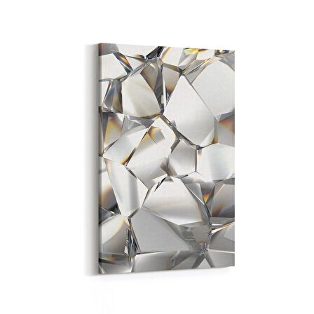 Olla 10086D Abstract Görsel Dikey Kanvas Tablo (Ölçü: 100X150)