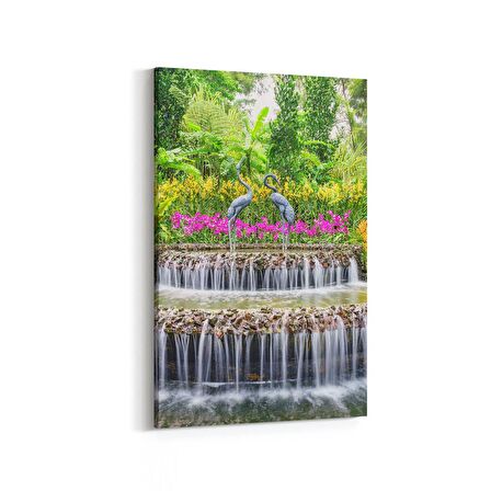 Olla 13900D Doğa / Manzara Görseli Dikey Kanvas Tablo (Ölçü: 100X150)