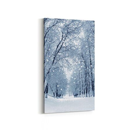 Olla 13590DD Doğa / Manzara Görseli Dikey Dar Kanvas Tablo (Ölçü: 30X60)