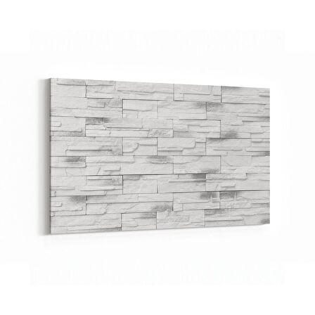 Olla 17494Y Taş / Tuğla Görseli Yatay Kanvas Tablo (Ölçü: 70X50)
