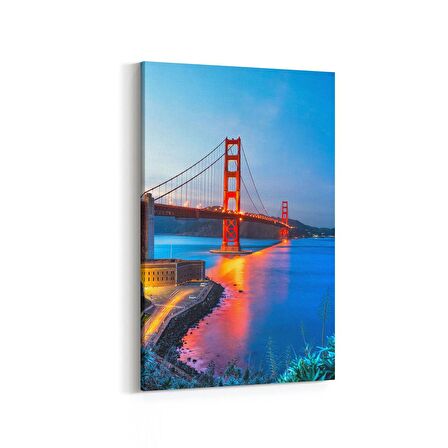 Olla 18428D Yapı Görseli Dikey Kanvas Tablo (Ölçü: 100X150)