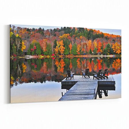 Olla 13997Y Doğa / Manzara Görseli Yatay Kanvas Tablo (Ölçü: 90X60)