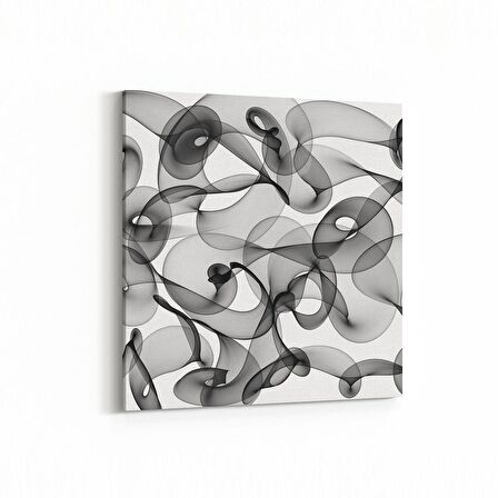 Olla 10175K Abstract Görsel Kare Kanvas Tablo (Ölçü: 25X25)