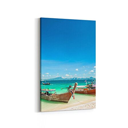 Olla 14352D Doğa / Manzara Görseli Dikey Kanvas Tablo (Ölçü: 60X90)