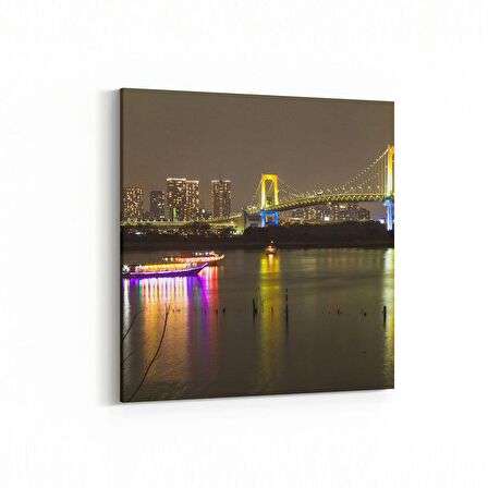 Olla 18165K Yapı Görseli Kare Kanvas Tablo (Ölçü: 25X25)