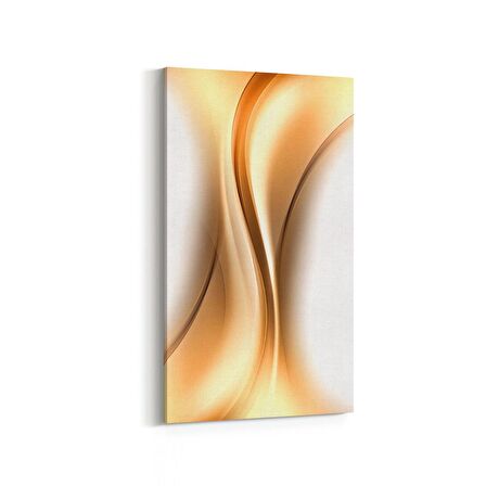 Olla 10191DD Abstract Görsel Dikey Dar Kanvas Tablo (Ölçü: 40X80)