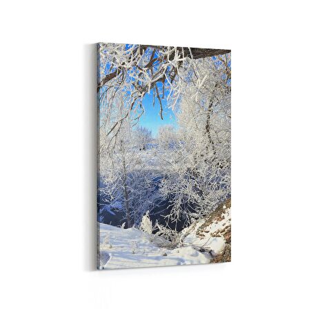 Olla 13786D Doğa / Manzara Görseli Dikey Kanvas Tablo (Ölçü: 60X90)