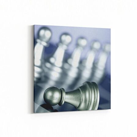 Olla 17176K Spor Görseli Kare Kanvas Tablo (Ölçü: 25X25)