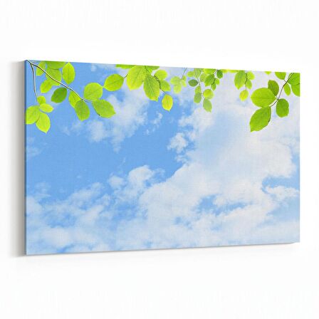 Olla 10599Y Ağaç Görseli Yatay Kanvas Tablo (Ölçü: 45X30)